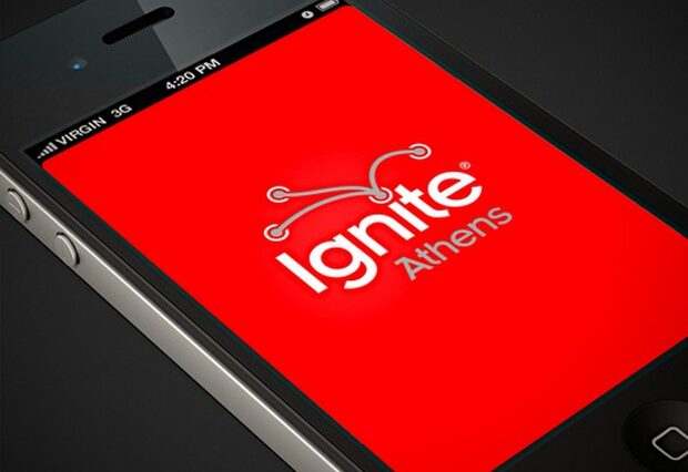 Το Ignite Athens στο iPhone από την TopCreations Mobile Media Partner