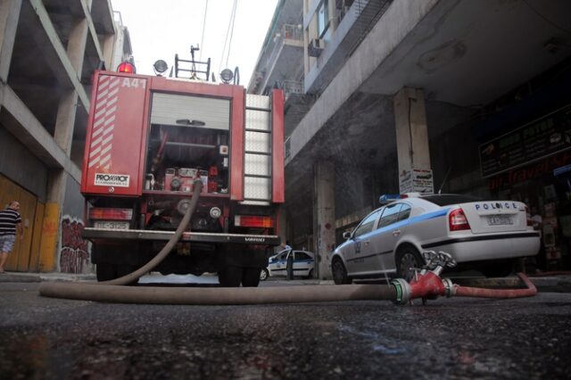 Φωτιά σε διαμέρισμα στο κέντρο της Θεσσαλονίκης