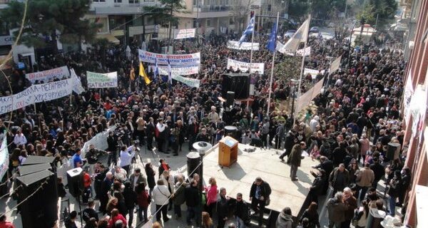 Η φωνή χιλιάδων κατά της εξόρυξης χρυσού ακούστηκε στην Αλεξανδρούπολη