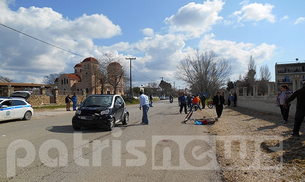 Ηλεία: Σοβαρός τραυματισμός 74χρονου ποδηλάτη από παράσυρση στην Αμαλιάδα!