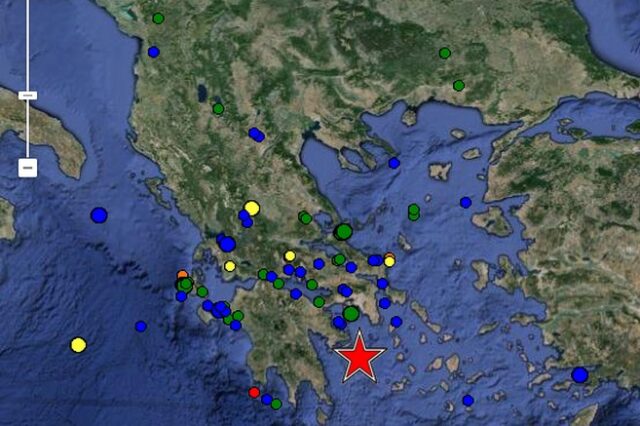 Ισχυρός σεισμός με μεγάλη διάρκεια έγινε αισθητός στην Αθήνα