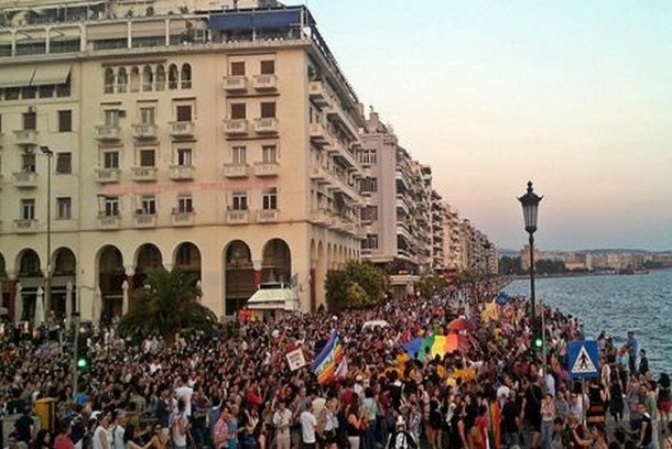 Κοσμοσυρροή στη Θεσσαλονίκη για το Gay Pride