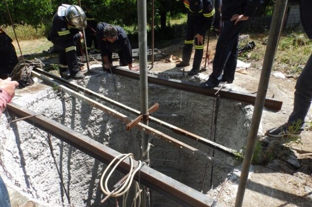 Χανιά: Δραματική επιχείρηση διάσωσης άνδρα που καταπλακώθηκε από όγκους χωμάτων σε πηγάδι