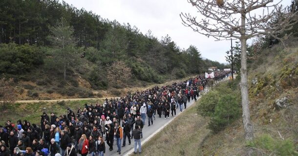 Ελεύθεροι άλλοι εννέα κατηγορούμενοι για τον εμπρησμό στις Σκουριές