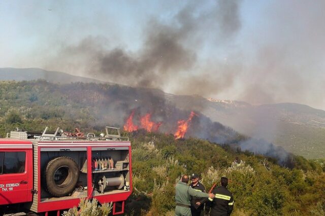 Πολύ υψηλός κίνδυνος πυρκαγιάς τη Δευτέρα