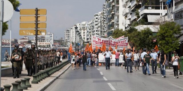 Προσαγωγές και συλλήψεις στις κινητοποιήσεις στα εγκαίνια της ΔΕΘ