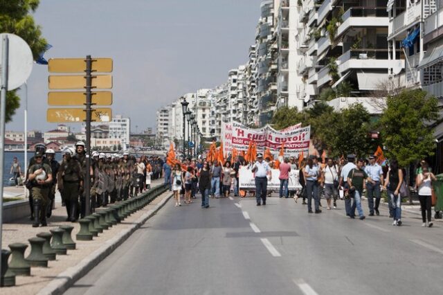 Προσαγωγές και συλλήψεις στις κινητοποιήσεις στα εγκαίνια της ΔΕΘ