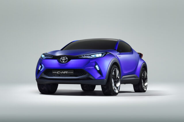 Με φουτουριστικό σχήμα το νέο δημιούργημα της Toyota, το Concept  C-HR