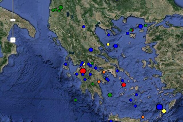 Ισχυρός σεισμός κοντά στα Καλάβρυτα