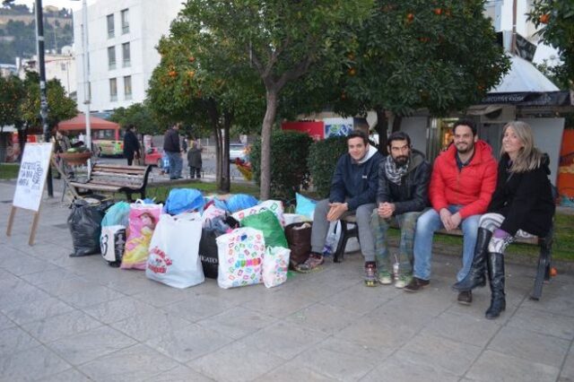 Άστεγοι για μια μέρα στη Λαμία για καλό σκοπό