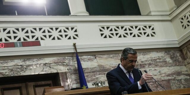 Σαμαράς: Εθνικό χρέος και λύτρωση η εκλογή Προέδρου της Δημοκρατίας