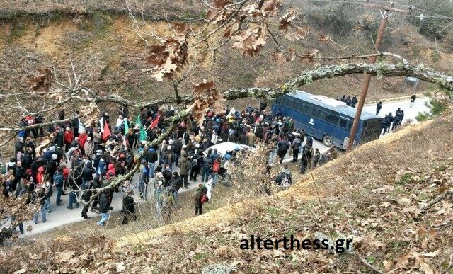 Σε ήρεμο κλίμα οι συγκεντρώσεις κατοίκων και εργαζομένων στις Σκουριές