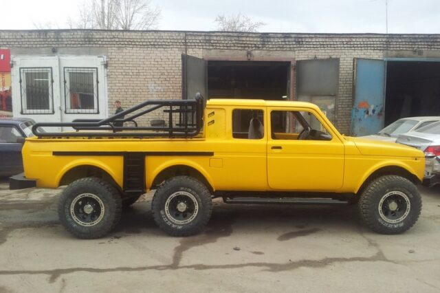 Το Lada Niva 6X6 έρχεται από μακρινή Σαμάρα της Ρωσίας
