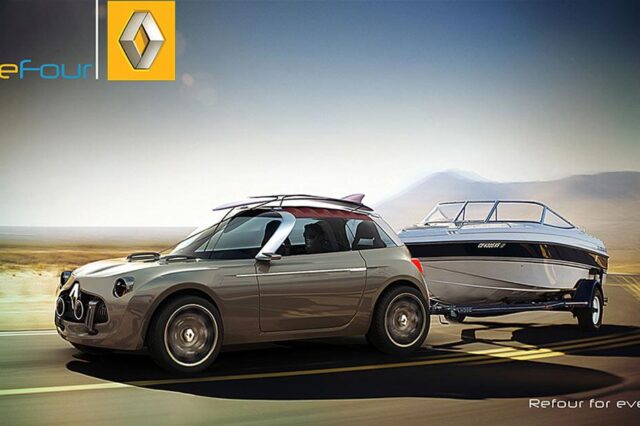 H …ανάσταση του Renault 4 μέσα από ψηφιακές απεικονίσεις
