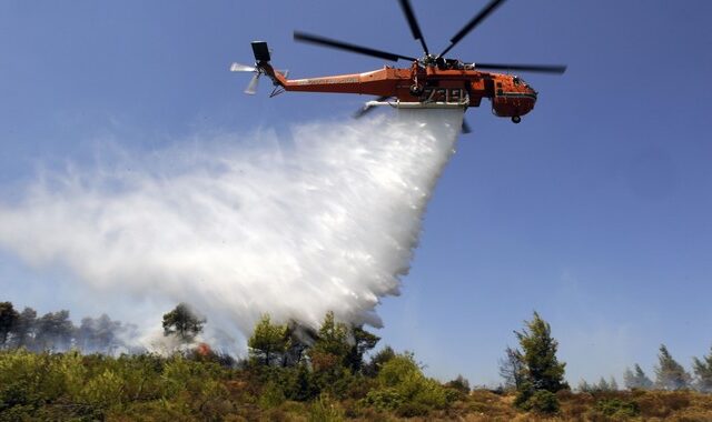 Πυρκαγιά ξέσπασε στο Καλαμάκι Ζακύνθου