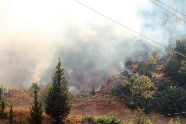 Προφυλακίστηκε ο εμπρηστής για την πυρκαγιά στα Νέα Σκλάβαινα Αιτωλοακαρνανίας