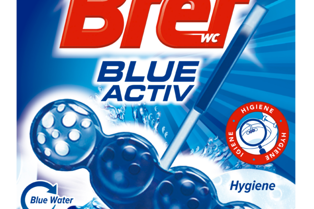 Bref Blue Activ Hygiene. Η δύναμη του μπλε νερού στην τουαλέτα!