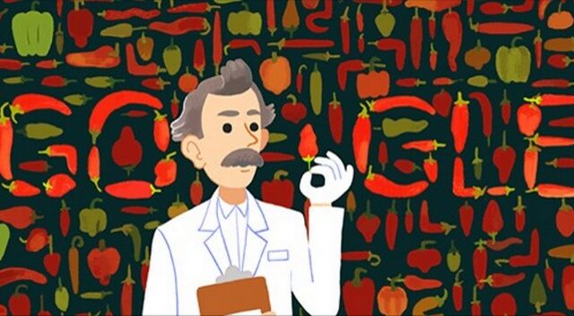 Willbur Scoville: Η Google γιορτάζει τα 151 χρόνια από τα γενέθλιά του με ένα “spicy” παιχνίδι