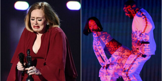 Brit Awards ’16: Το κλάμα της Adele, η πρόκληση της Rihanna και το καλύτερο αφιέρωμα στον Bowie