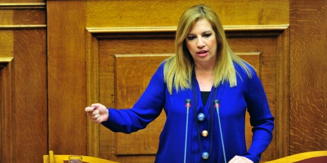 Οριστικό το ‘Όχι’ της Φώφης Γεννηματά στον εκλογικό νόμο