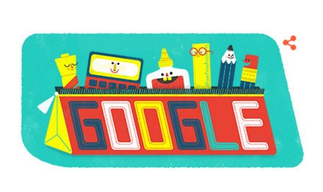 Σχολική Χρονιά 2016: Το doodle έκπληξη της google