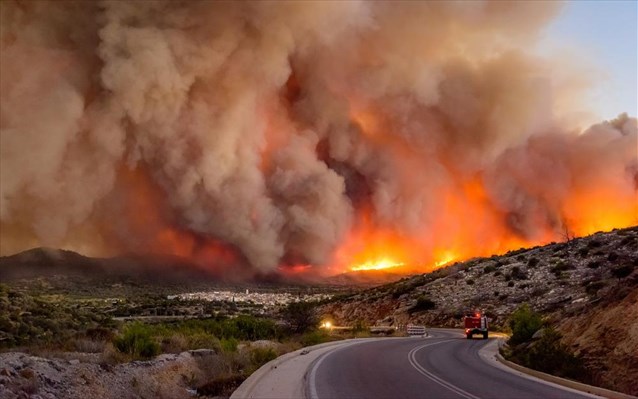 Υψηλός κίνδυνος πυρκαγιάς και την Τετάρτη