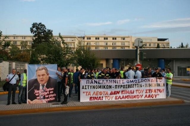 Σκληρή αντιπαράθεση Καμμένου – Σωμάτων Ασφαλείας για το μισθολόγιο