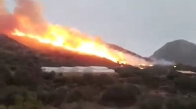 Χανιά: Υπό έλεγχο η πυρκαγιά στα Φαλάσαρνα