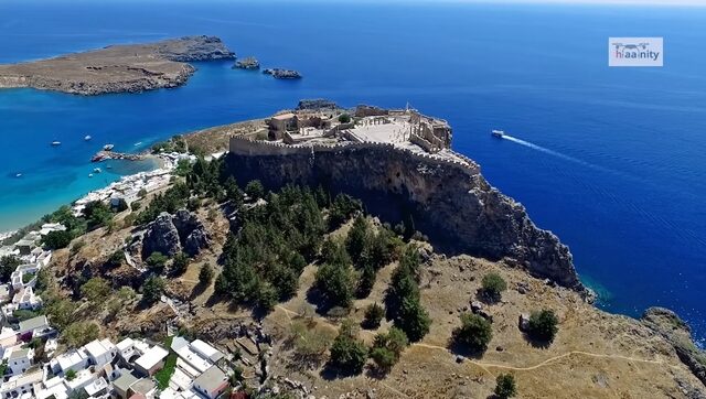 Πτήση πάνω από την πατρίδα του Κολοσσού της Ρόδου