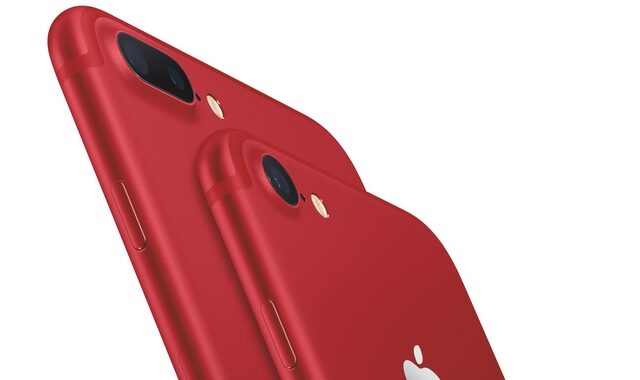 Νέα, κόκκινη έκδοση των iPhone 7, αφιερωμένη στον αγώνα κατά του AIDS