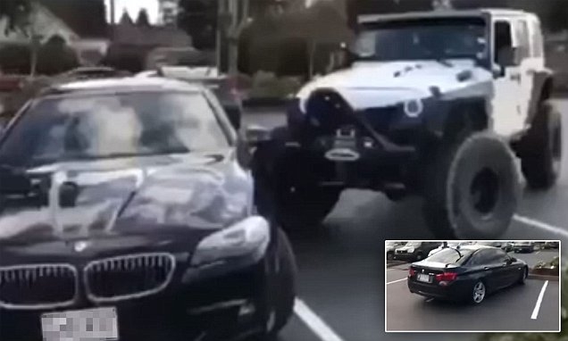 Βίντεο: Τράβα στη θέση σου! Η οργή οδηγού τζιπ εναντίον διπλοπλοπαρκαρισμένης BMW
