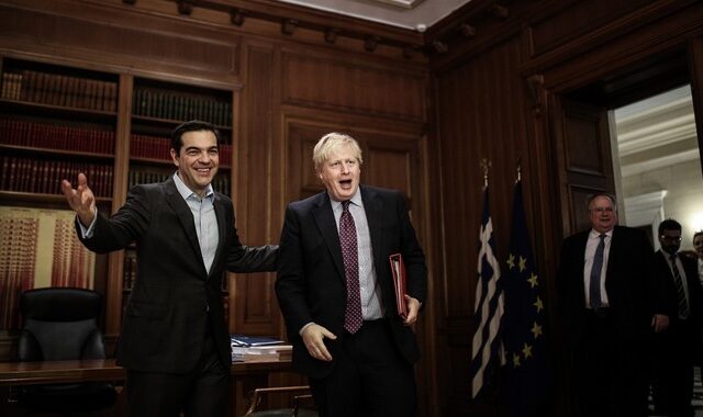 Κυπριακό και Brexit στη συνάντηση Τσίπρα – Τζόνσον