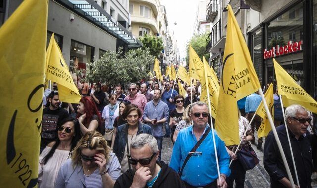 Διαμαρτυρίες για τη λειτουργία καταστημάτων τις Κυριακές σε Αθήνα, Πάτρα και Θεσσαλονίκη