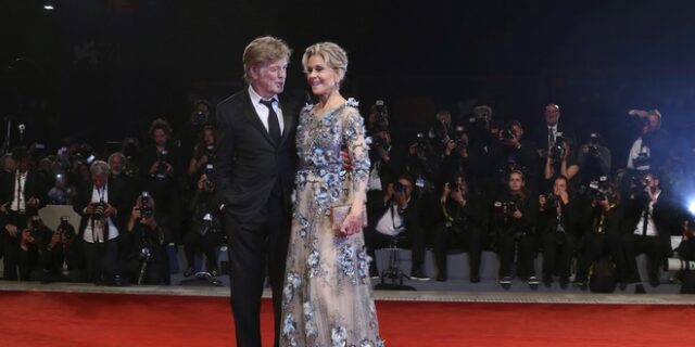 Robert Redford και Jane Fonda ξανά μαζί στη Βενετία, 37 χρόνια μετά