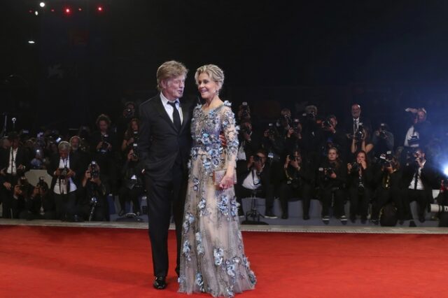 Robert Redford και Jane Fonda ξανά μαζί στη Βενετία, 37 χρόνια μετά