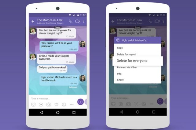 Το Viber γιορτάζει το 2ο έτος λειτουργίας της υπηρεσίας ‘Διαγραφή μηνύματος’