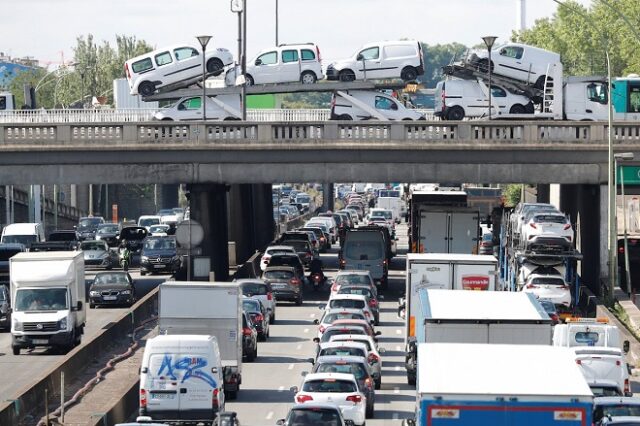 Η Αθήνα, στις δέκα ευρωπαϊκές πόλεις με τη μεγαλύτερη κυκλοφοριακή κίνηση