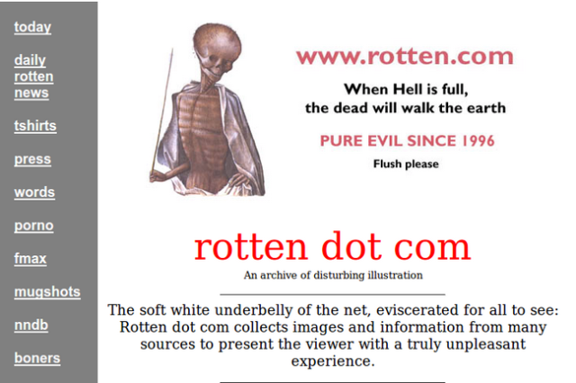 Έκλεισε το rotten.com – Ποιο ήταν το πιο ‘σάπιο’ site του διαδικτύου