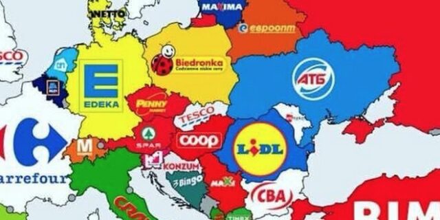 Αυτές είναι οι μεγαλύτερες αλυσίδες σούπερ μάρκετ στην Ευρώπη