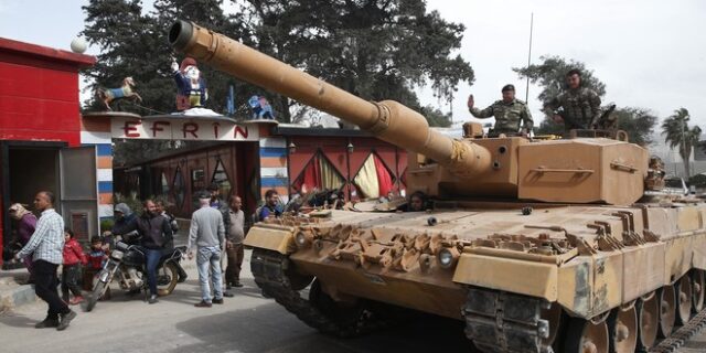 Συρία: Υπό τον πλήρη έλεγχο των Τούρκων το Αφρίν