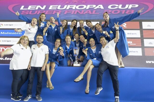 Χρυσό μετάλλιο η Ελλάδα στο Europa Cup