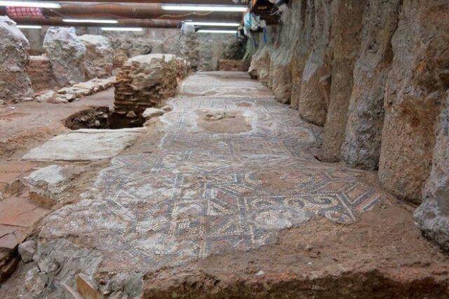 Ξεκινά η συντήρηση των ψηφιδωτών που βρέθηκαν στα έργα του μετρό Θεσσαλονίκης