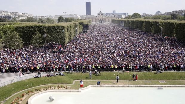 Στο Σαμπ ντε Μαρ 90.000 Γάλλοι για τον τελικό του Παγκοσμίου Κυπέλλου