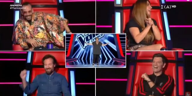 The Voice: Τραγούδησε το “Bella Ciao” και γύρισαν όλοι, εκτός απ’ τον Ρουβά