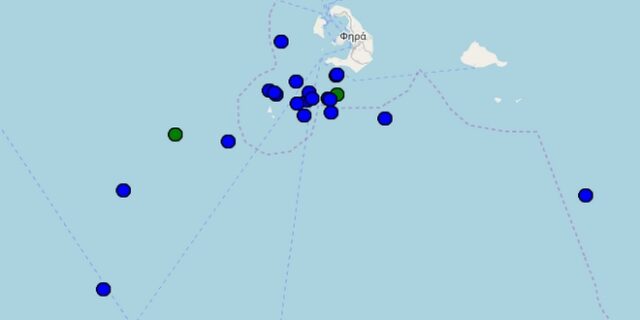 Σεισμός στη Σαντορίνη