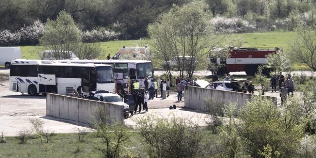 Βουλγαρία: Λεωφορείο τυλίχθηκε στις φλόγες