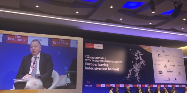 Ομιλία του Προέδρου της ELPEDISON, κ. Andrea Testi, στο 23ο ECONOMIST Roundtable