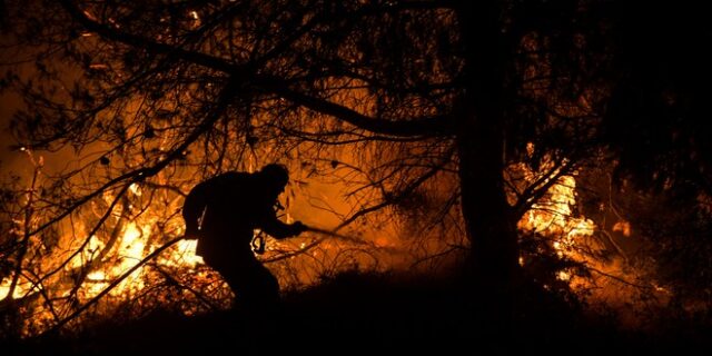 Φωτιά στην Εύβοια: Δραματικές εικόνες – Συγκλονιστικά φωτογραφικά ντοκουμέντα