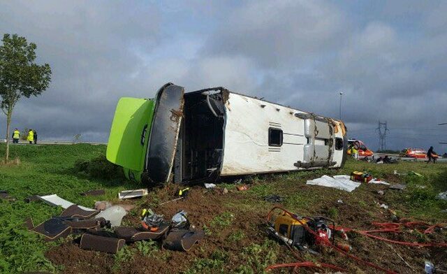 Γαλλία: Λεωφορείο αναποδογύρισε τραυματίζοντας 33 επιβάτες