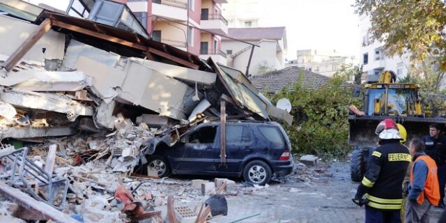 Σεισμός στην Αλβανία: 6,4 Ρίχτερ με τουλάχιστον 9 νεκρούς και εκατοντάδες τραυματίες – Κατέρρευσαν πολυκατοικίες